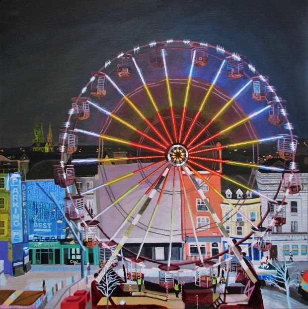 Ferris Wheel On Grand Parade watermark